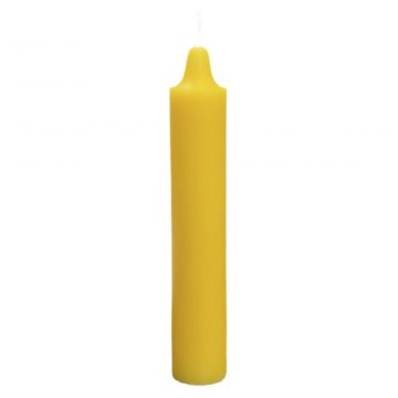 Yellow Generic Jumbo Candle 8-1/2" - Each